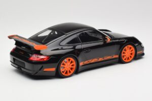 Porsche 911 997.1 GT3 RS Musta Minichamps 1:18 155062121 Metalli — kuva 2 / 6