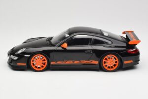 Porsche 911 997.1 GT3 RS Musta Minichamps 1:18 155062121 Metalli — kuva 3 / 6