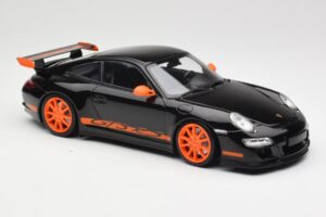 Porsche 911 997.1 GT3 RS Musta Minichamps 1:18 155062121 Metalli — kuva 4 / 6