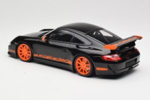 Porsche 911 997.1 GT3 RS Musta Minichamps 1:18 155062121 Metalli — kuva 5 / 6