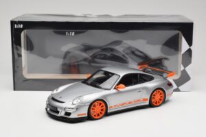 Porsche 911 997.1 GT3 RS Hopea Oransseilla Vanteilla Minichamps 1:18 155062120 Metalli — kuva 6 / 6