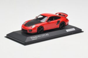 Porsche 911 997.2 GT2 RS Punainen Mustilla Vanteilla Minichamps 1:43 400069407 Metalli — kuva 2 / 4