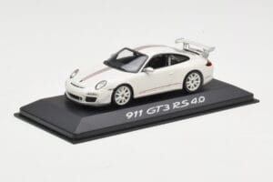 Porsche 911 997.2 GT3 RS 4.0 Valkoinen Minichamps 1:43 WAP0200010C Metalli — kuva 2 / 4