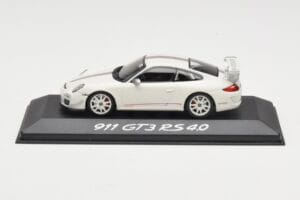 Porsche 911 997.2 GT3 RS 4.0 Valkoinen Minichamps 1:43 WAP0200010C Metalli