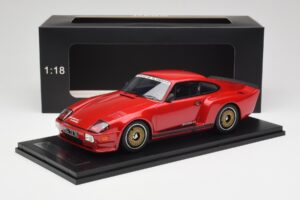 Porsche 911 930 Almeras Biturbo 3.3 Punainen Kess 1:18 KE18005C Hartsi — kuva 6 / 6