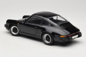 Porsche 911 Carrera 3.2 Musta Minichamps 1:18 100063060-R1 Metalli — kuva 7 / 8