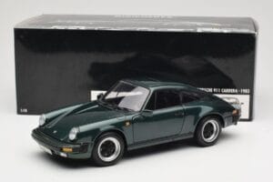 Porsche 911 Carrera Green Metallic Minichamps 1:18 100063022 Metalli — kuva 8 / 8