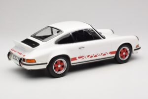 Porsche 911 Carrera RS 2.7 Grand Prix White With Red Norev 1:12 127514 Metalli — kuva 2 / 6
