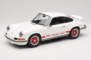 Porsche 911 Carrera RS 2.7 Grand Prix White With Red Norev 1:12 127514 Metalli