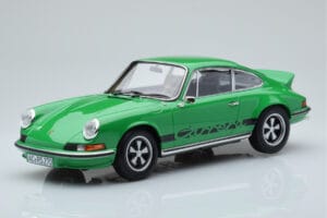 Porsche 911 Carrera RS 2.7 Vihreä Norev 1:18 187680 Metalli