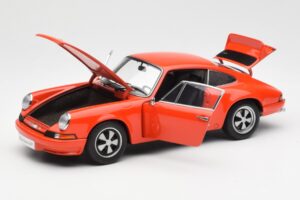 Porsche 911 Carrera RS 2.7 Oranssi AUTOart 1:18 78057 Metalli — kuva 2 / 8