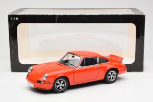 Porsche 911 Carrera RS 2.7 Oranssi AUTOart 1:18 78057 Metalli — kuva 8 / 8