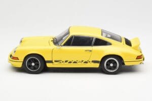 Porsche 911 Carrera RS 2.7 Keltainen AUTOart 1:18 78053 Metalli — kuva 4 / 8