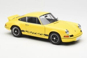 Porsche 911 Carrera RS 2.7 Keltainen AUTOart 1:18 78053 Metalli — kuva 6 / 8