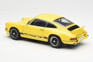 Porsche 911 Carrera RS 2.7 Keltainen AUTOart 1:18 78053 Metalli — kuva 7 / 8