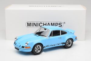 Porsche 911 Carrera RSR Sininen & Musta Minichamps 1:18 107065021 Metalli — kuva 6 / 6