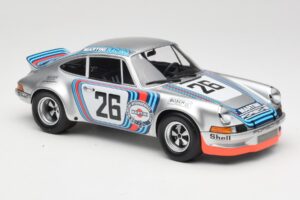 Porsche 911 Carrera RSR Group 4 GT #26 Martini Racing H. Muller / G. van Lennep GT Class Winner 1000 km Dijon 1973 Minichamps — kuva 4 / 6