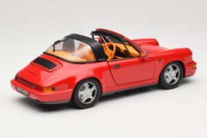 Porsche 911 Carrera Targa Punainen Anson 1:18 3054 Metalli — kuva 3 / 8