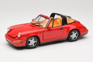 Porsche 911 Carrera Targa Punainen Anson 1:18 3054 Metalli