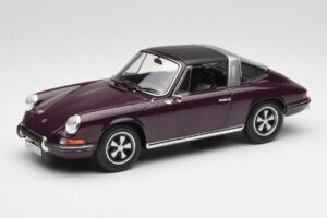 Porsche 911 E Targa Violetti Norev 1:18 187644 Metalli — kuva 2 / 7
