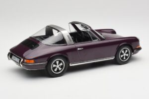 Porsche 911 E Targa Violetti Norev 1:18 187644 Metalli — kuva 3 / 7