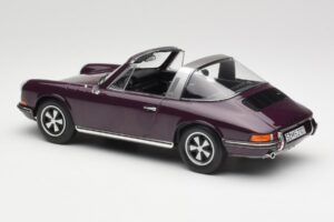 Porsche 911 E Targa Violetti Norev 1:18 187644 Metalli — kuva 6 / 7