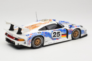 Porsche 911 GT1 #25 H. Stuck / T. Boutsen / B. Wollek 24 Hours of Le Mans 1996 UT Models 1:18 180966625 Metalli — kuva 3 / 8