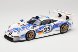 Porsche 911 GT1 #25 H. Stuck / T. Boutsen / B. Wollek 24 Hours of Le Mans 1996 UT Models 1:18 180966625 Metalli