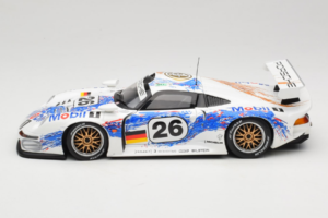 Porsche 911 GT1 #26 K. Wendlinger / Goody / Y. Dalmas 24 Hours of Le Mans 1996 UT Models 1:18 180966626 Metalli — kuva 4 / 8