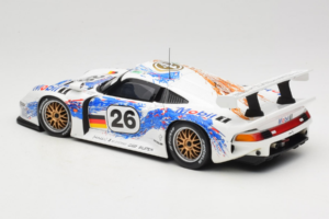 Porsche 911 GT1 #26 K. Wendlinger / Goody / Y. Dalmas 24 Hours of Le Mans 1996 UT Models 1:18 180966626 Metalli — kuva 5 / 8