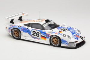 Porsche 911 GT1 #26 K. Wendlinger / Goody / Y. Dalmas 24 Hours of Le Mans 1996 UT Models 1:18 180966626 Metalli — kuva 6 / 8