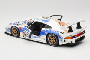 Porsche 911 GT1 #26 K. Wendlinger / Goody / Y. Dalmas 24 Hours of Le Mans 1996 UT Models 1:18 180966626 Metalli — kuva 7 / 8