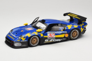 Porsche 911 GT1 #30 Wallinder / Greasley / Lister FIA GT Championship 1997 UT Models 1:18 39723 Metalli — kuva 2 / 8