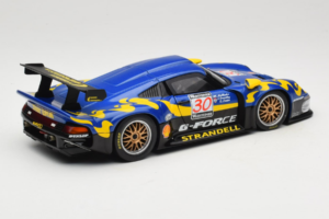 Porsche 911 GT1 #30 Wallinder / Greasley / Lister FIA GT Championship 1997 UT Models 1:18 39723 Metalli — kuva 3 / 8