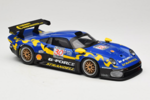 Porsche 911 GT1 #30 Wallinder / Greasley / Lister FIA GT Championship 1997 UT Models 1:18 39723 Metalli — kuva 6 / 8
