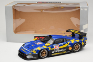 Porsche 911 GT1 #30 Wallinder / Greasley / Lister FIA GT Championship 1997 UT Models 1:18 39723 Metalli — kuva 8 / 8