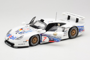 Porsche 911 GT1 #7 Y. Dalmas / R. Wollek FIA GT Championship 1997 UT Models 1:18 39721 Metalli — kuva 2 / 8
