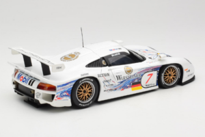 Porsche 911 GT1 #7 Y. Dalmas / R. Wollek FIA GT Championship 1997 UT Models 1:18 39721 Metalli — kuva 3 / 8
