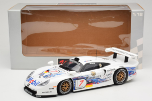 Porsche 911 GT1 #7 Y. Dalmas / R. Wollek FIA GT Championship 1997 UT Models 1:18 39721 Metalli — kuva 8 / 8