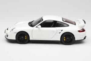 Porsche 911 GT2 997.1 Valkoinen Norev 1:18 187572 Metalli — kuva 4 / 8