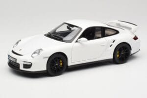 Porsche 911 GT2 997.1 Valkoinen Norev 1:18 187572 Metalli