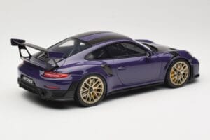 Porsche 911 GT2 RS 991.2 Ultraviolet GT Spirit 1:18 GT926 Hartsi — kuva 2 / 6