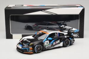 Porsche 911 GT3 Cup 992 #14 R. de Haan Oschersleben GP 2024 IXO 1:18 18RMC219 Metalli — kuva 6 / 6