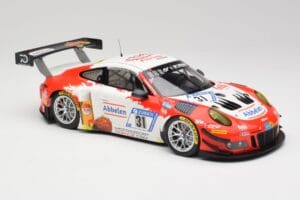 Porsche 911 GT3 R #31 Frikadelli Racing N. Siedler / M. Seefried 24 Hours Nürburgring 2018 Minichamps 1:18 153186931 Metalli — kuva 4 / 6