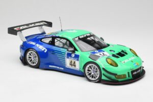 Porsche 911 GT3 R #44 Falken Motorsport W. Henzler / P. Dumbreck NBR 2016 Minichamps 1:18 155166044 Metalli — kuva 4 / 6