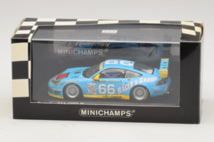 Porsche 911 GT3 R #66 Buckler / Schrom 24 Hours of Daytona 2002 Minichamps 1:43 400026966 Metalli — kuva 4 / 4