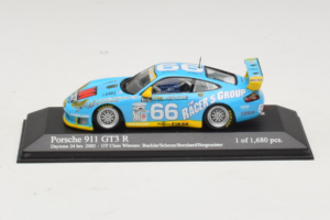 Porsche 911 GT3 R #66 Buckler / Schrom 24 Hours of Daytona 2002 Minichamps 1:43 400026966 Metalli
