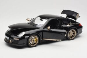 Porsche 911 997 GT3 RS Musta Norev 1:18 187563 Metalli — kuva 2 / 8