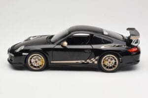 Porsche 911 997 GT3 RS Musta Norev 1:18 187563 Metalli — kuva 4 / 8