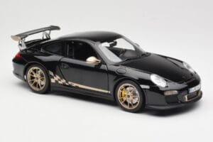 Porsche 911 997 GT3 RS Musta Norev 1:18 187563 Metalli — kuva 6 / 8
